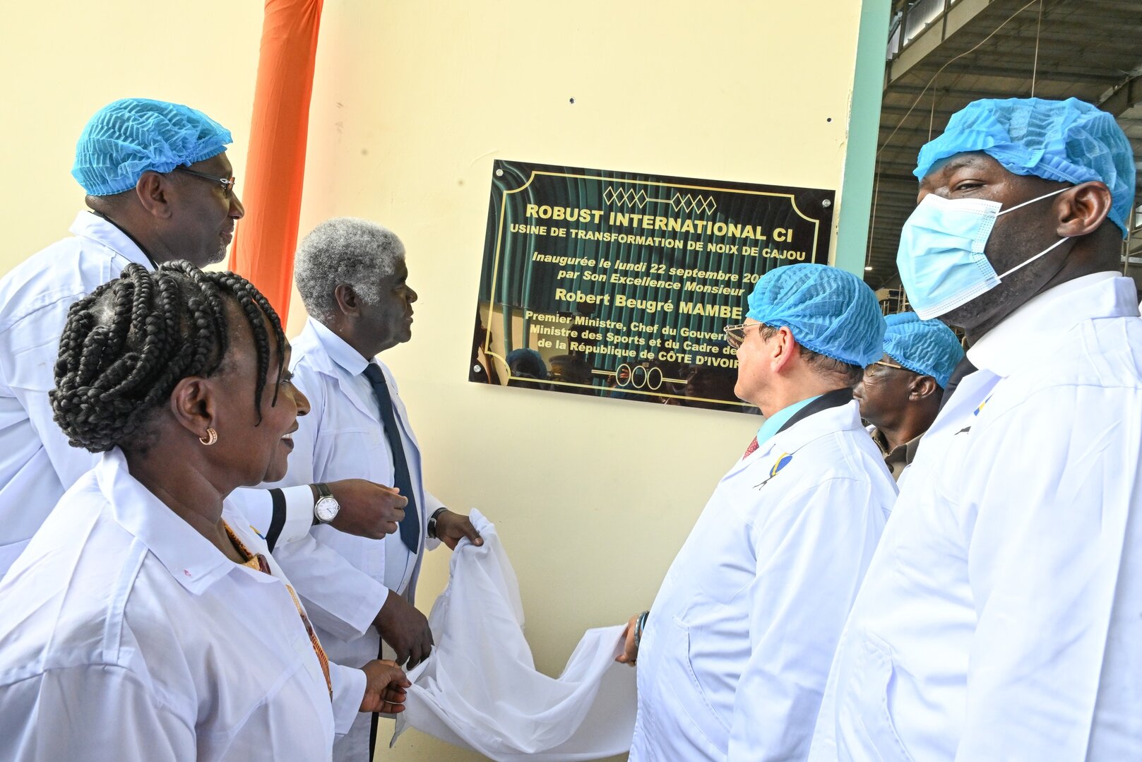 Prime Minister Beugré Mambé Inaugurates Robust International Cashew Processing Plant in Toumodi